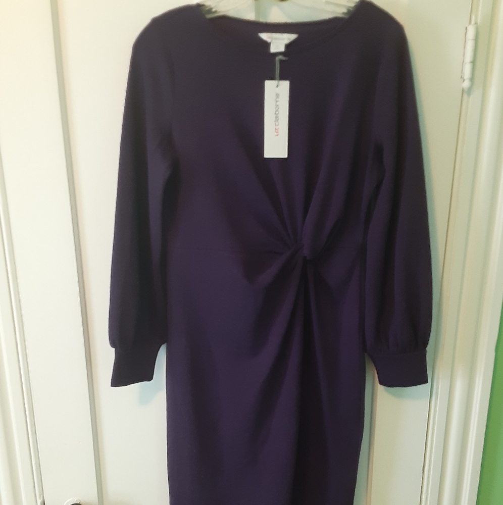 Liz Claiborne Dress, Women's Size XS Purple